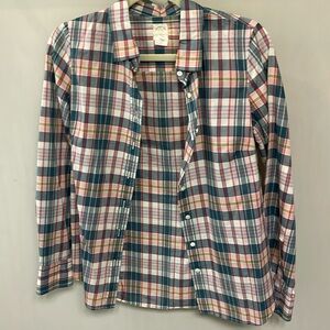 Plaid J Crew shirt